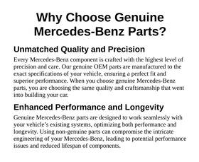 163-993-00-10 Mercedes-benz New Genuine Parking Brake Spring Kit Oe 1639930010
