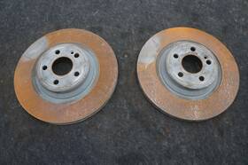 1674238900 Mercedes-benz Set 2 Rear Left Right Disc Brake Rotor Oem Gls 580 X167 2020