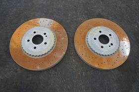 2234233400 Mercedes-benz Set 2 Rear Left And Right Disk Brake Rotor Oem S500 W223 21-25