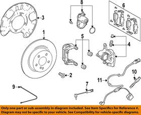 Mercedes Oem 167906200464 19-25 G550 Rear Suspension Brake Components-actuator