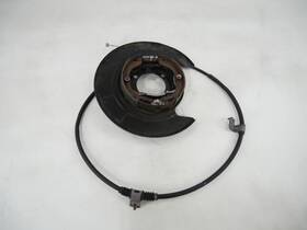 4800a060 Mitsubishi 08-15 Lancer Evo X Rear Right Rh Passenger Backing Plate With Cable Oem