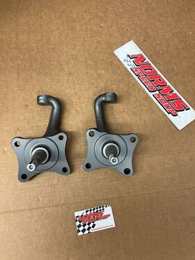 2071323 Mopar A Body 1963-1972 Front Drum Spindles Set 9 Inch Brakes Dart Barracuda