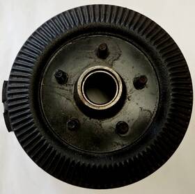 3580630 Mopar 1971-1972 Plymouth Barracuda Dodge B Body Front Brake Hub And Drum Nos