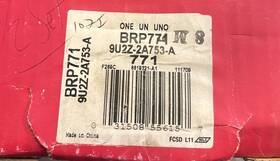 Brp-771 Motorcraft Parking Brake Shoes 2-wheel Set Rear For E250 Van E350 E-250