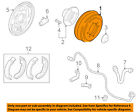 Mr307746 Mitsubishi Oem 03-06 Outlander