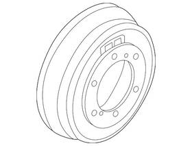 43206-vm30b Nissan Genuine Brake Drum