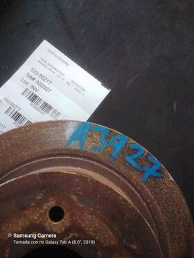 533-50217 Nissan Rear Brakes Rotor Only 4 Cylinder Steel Wheel Fits 07-18 Altima 2669090