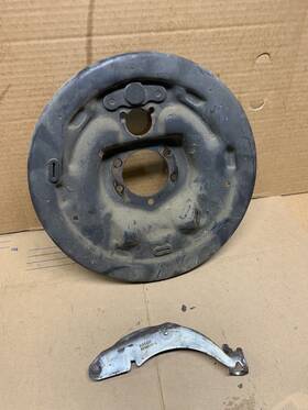 3214768-l Oem Dodge 2nd Gen Ram 1500 2001 Rear Left Brake Backing Plate Drum Brakes