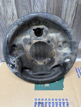 Oem 324912-l Dodge 1st Gen Ram Left Rear Brake Backing Plate Drum Brakes D350