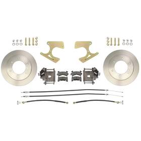 Bk2060a Oer Authorized 1963-70 Chevy Gmc Pickup Suburban 1/2 Ton 2wd Truck Rear Disc Brake Set With