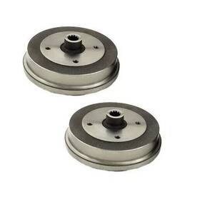 100602 Omc Left Right 2 Rear Brake Drum Set Pair For Volkswagen Vw Beetle Karmann Ghia
