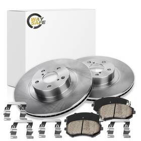 Mnk2248sf Owaysafe Front Brake Rotors And Ceramic Pads Kit 11.54ftft For Subaru Legacy Outback