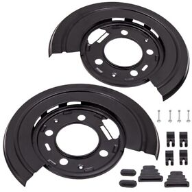 Q1p4tn Pair Rear Brake Dust Shield Backing Plates For Ford F-250 F250 Super Duty 1999