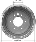 Pdr0091 Bendix Brake Drum 018575204082