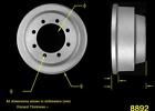 Pdr0264 Bendix Brakes Brake Drum Cast Iron Dodge Plymouth Rear Each
