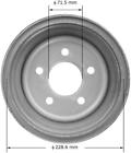 640-1237 Pdr0314 Bendix Brake Front Fits American Motors Hornet 018575204389