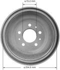 1018924c Pdr0407 Bendix Brake Rear Fits American Motors Eagle 018575204488