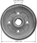 B092-26-251 Pdr0528 Bendix Brake Rear 018575204747