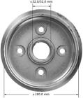 52711-24001 Pdr0642 Bendix Brake Rear 018575285319