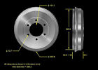Pdr0798 Bendix Rear Brake Drum