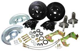 A9500112 Performance Online 1967-69 F-body And 1968-74 Nova Blackout Disc Brake Conversion 2 Inch Drop Spindles