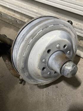 1326889 Plymouth 1952 1953 1954 Front Brake Drum Nice Original Authentic Nos