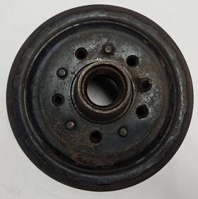 856970 Plymouth 1940 1941 1942 L/h Driver Side Front Hub And Drum Assembly Nos