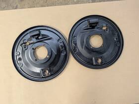 Porsche 35642220 356 Pre A Rear Drum Brake Backing Plate Left And Right Set