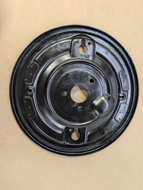 Porsche 69535101202 356b Right Front Drum Brake Backing Plate