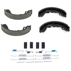 Powerstop Bap-5694 Rear 2 Wheel Brake Shoes Kit For 2001-03 Kia Spectra 1994-01 Sephia