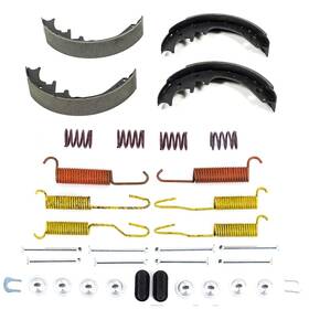 Powerstop Bap-5716 Rear 2 Wheel Brake Shoes Kit For 78-86 Cj-7 82-86 Scrambler 78-83 Cj-5