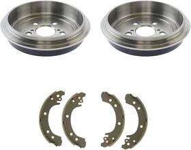 6pr1200911 Private Label Rear Brake Drums And Shoes Toyota Corolla Usa 2002 2003 2004 2005 - 2008