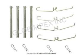 272691 Pro Parts Volvo 1976-1989 Brake Hardware Kit Front 1 Year Warranty