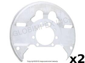 51347526 Pro Parts For Saab 2002-2011 Brake Backing Plate Front 2 Pcs Warranty