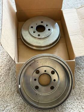 65282hk Pronto For 2017-2018 Toyota Yaris Ia Brake Drum Rear - Set Of 2