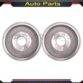 Carinc250802255411 Qurucar 2x Rear Brake Drum For Hyundai Santa Fe 2.4l 2001