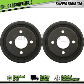 Ccft251030307228 Qurucar Brake Drum Rear For 1984-1986 Ford Tempo 2.0l Lifetime Warranty