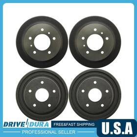 Drda250808000152 Qurucar Front Rear Brake Drum Fits 1975-1975 Ford F-100