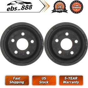 Es88250903056314 Qurucar Rear Drum Brakes For Cadillac Cimarron 1.8l Oldsmobile Calais 2.3l 1987