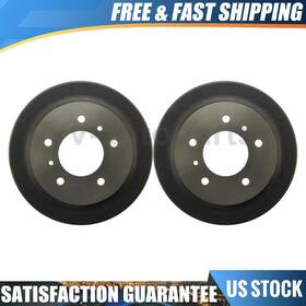 Vvau250916063089 Qurucar Front Left Right Side Brake Drum Set Of 2pcs For 1968-1975 Ford Bronco