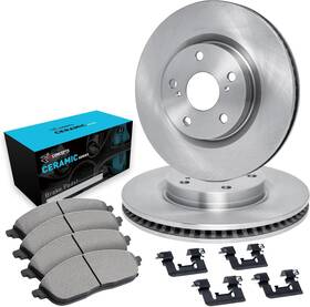 Feb.51072.02 R1 Concepts Front Brakes And Rotors Hardware Included Ceramic Brake
