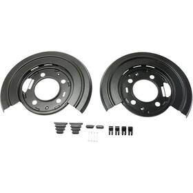 Rf27040001a2 Rareelectrical Rear Brake Dust Shields 2011-2012 Ford F-450 F-350 Xl Xlt 6.8l 6.2l 5c3z2b