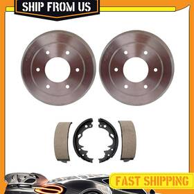 Atsp20240129a1820 Raybestos Rear Kit Brake Drums And Shoes For Nissan 720 1984-1985