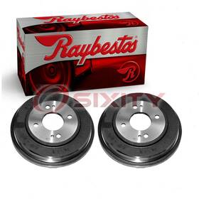 Sx-1sky Raybestos Brakes R-line 2 Pc Rear Brake Drums For 2009-2013 Honda Fit Braking Pd
