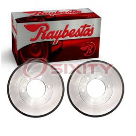 Sx-ek9f Raybestos Brakes R-line 2 Pc Rear Brake Drums For 2004-2012 Chevrolet Colorado Ga