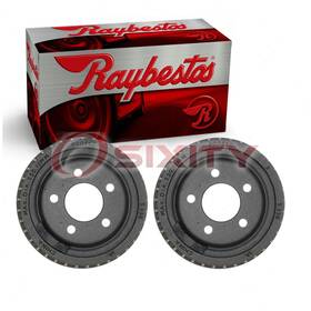 Sx-rf07 Raybestos Brakes R-line 2 Pc Rear Brake Drums For 1998-2008 Mazda B3000 Braking Dj