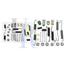 Wheszfz20250625-1620 Raybestos Brakes Front Rear Drum Brake Hardware Kit Fits 1960-1963 Chevrolet C10 Pickup
