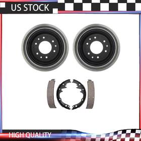Carpshop20131107aa4032 Raybestos Rear Kit Brake Drums And Shoes For 1964-1967 Chevrolet C10 Panel -