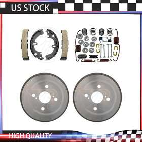 Carpshop20131107aa4967 Raybestos Rear Brake Drums And Shoes Hardware Spring Kit Fits 1992 Toyota Corolla