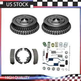 Carpshop20131107aa5645 Raybestos Rear Drums Brake Shoes And Hardware Spring Kit For Chevrolet Camaro 1975-1976